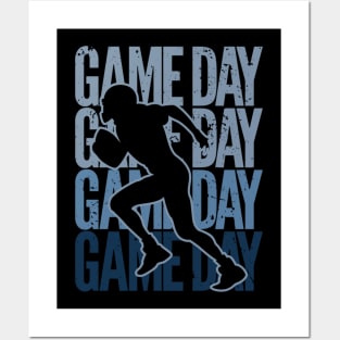 Game Day Football Posters and Art